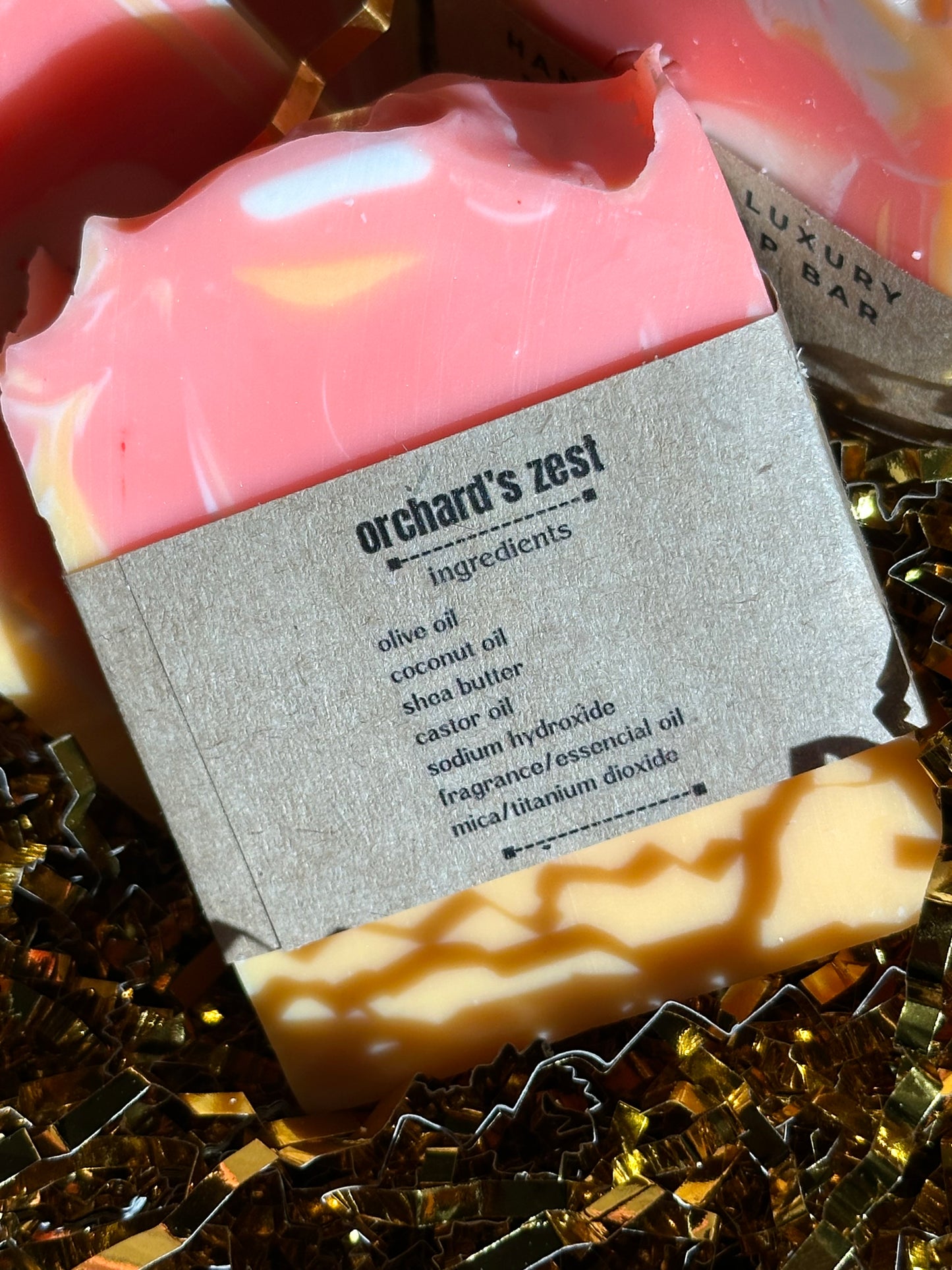 Orchard’s Zest - Handmade Luxury Butter Soap Bar 4-4.5oz